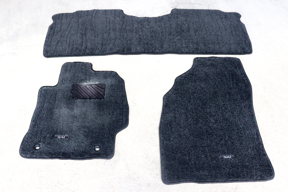 きれいな自動車マット