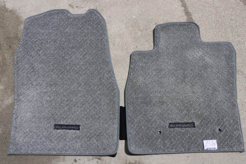 きれいな自動車マット