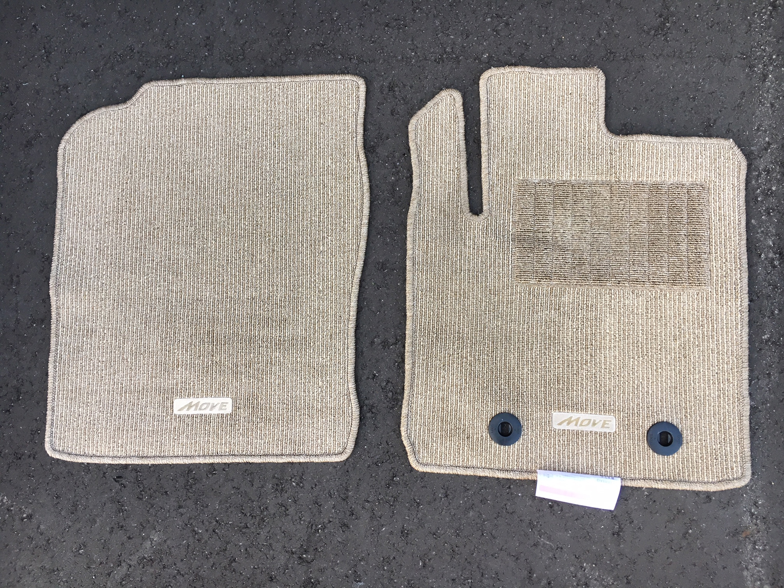 きれいな自動車マット